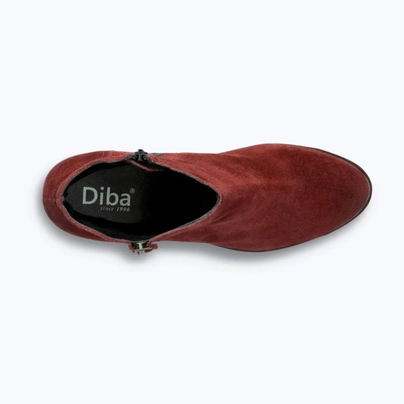 New DIBA Sequoia Suede Bootie in Burgundy - Picture 4 of 7